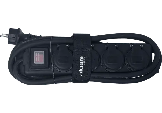 Multiprise 4PC 16A 3G1.5² 2m IP44