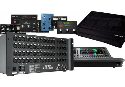 Allen Heath Avantis pack IO (console + housse + plugin + GX4816)