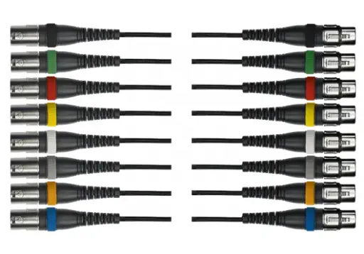 Yellow Cable OC14 - Multipaire XLR 5m Male/Femelle 