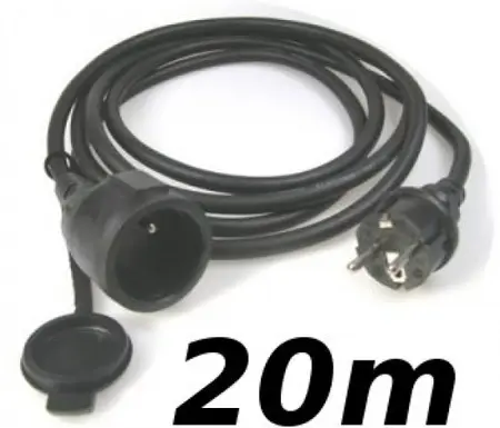 Rallonge électrique 20m 3G2.5² IP44